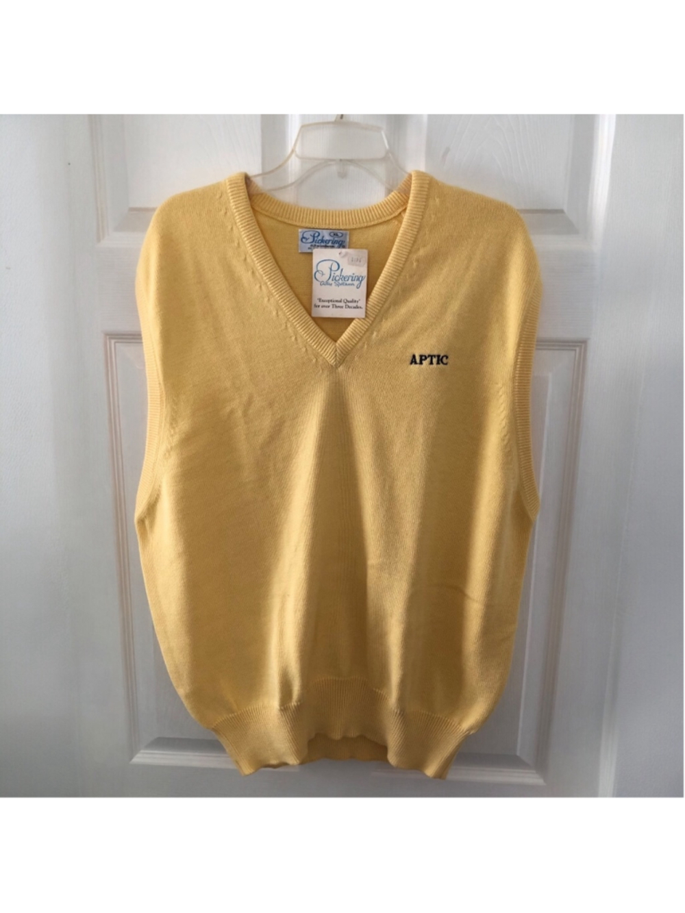 Size XL Vintage Pickering Active Sportswear Kimberton Co. USA. Golf Vest Preppy